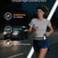 Running Belt for Women and Men, Adjustable Fanny Packs No Bounce Phone Holder for Running with Water Bottle & Headband, Waterproof Reflective Waist Packs for Runner Fits All Phones (L-Gray)