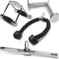 Yes4All Tricep Press Down Cable Machine Attachment Set, LAT Pulldown Attachment, Cable Machine Accessories for Home Gym