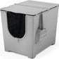 Modkat® Flip Litter Box, Front-Entry, Full Height Seamless Base, Reusable Litter Liner, Sifting Litter Scoop, 2X Bamboo Charcoal Filters