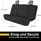 Back Seat Cover for Car Trucks Van SUV,Waterproof Rear Bench Towel Seat Covers for Dogs and Kids,Automotive Backseat Protector (Black)