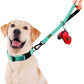 PLUTUS PET Short Training Dog Leash with Padded Handle for Medium Large Dogs,18 Inch Heavy Duty Strong Traffic Leash with Carabiner Clip for Climbing Walking or Guiding Blind(18”，Teal)