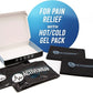 Activewrap Reusable Ice Packs for Injuries - Hot and Cold Gel Compress for Injury Recovery and Pain Relief, Soft, Flexible, Leakproof Pad for Back, Knee, Hip, & Shoulder - Small (4.5X 6.5 inches)