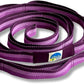 California Yoga Strap | Yoga Belt with Loops | 12 Multi Loop & Non-Elastic | Stretching Strap | Gym Workout & Exercise Bands | Physical Therapy | Improves Sitting Posture for Women & Men