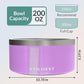 Coldest Dog Bowl - Anti Rust Metal, Non Slip, 3 Layers Insulated Stainless Steel Dog Bowls - Spill Proof & Heavy Duty - Water Bowl for Dogs, Cats, Dish Washer Safe (200 oz, Saturns Purple Glitter)