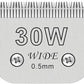 Wide Blades for Dog Grooming Blades Compatible with Andis,Oster A5,Wahl km10 Dog Clippers Stainless Steel Blades Blades for Animal Dog,Cat,Horse, (#30W(0.5mm))
