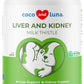 Milk Thistle for Dogs - 120 Chewable Tablets - Silymarin - Liver and Kidney Support with EPA & DHA - Detox - Liver Supplement for Dogs with Choline and L-Arginine