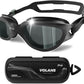 COPOZZ Swim Goggles Adult Women, Swimming Goggles for Women & Men, Anti-Fog No Leaking UV Protection for Adult