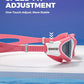 OMID Swim Goggles, P2 Polarized Swimming Goggles for Men Anti-fog Goggles Swimming for Adult Women