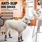BEAUTYZOO Anti-Slip Dog Socks,Dog Shoes for Hot/Cold Pavement,Paw Protectors with Grips 3 Pairs for Puppy Small Medium Large Senior Old Dogs,Dog Socks to Prevent Licking and Hardwood Floor Protection