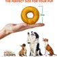 Pork Chomps Roasted Pork Skin Dog Chews, 3-inch Donuts, 2 Count (Pack of 2)
