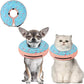 Supet Inflatable Dog Cone Collar for Small Dogs Puppies Cats, Soft Dog Cone Alternative After Surgery for Puppies Cats to Stop Licking