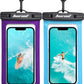 Hiearcool Universal Waterproof Phone Pouch, Dry Bag Compatible for iPhone 17 16 15 14 13 Pro Max XS Plus Samsung Galaxy S22 Cellphone Up to 8.3", IPX8 Water Proof Cell Phone Case for Beach-2Pack