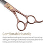 Fenice Peak Thinning Shears for Dogs and Cats Pet Grooming Scissors Chunkers Shears 440C Stainless Steel Professional Dog Trimming Scissors 7''