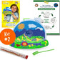 Insect Lore Bug Camp Bundle | Butterfly Kit with 1 Cup Live Caterpillars | Ladybug Land with 1 Tube Live Larvae | Ant Mountain with 1 Tube Live Western Harvester Ants | Life Cycle Figurines & More
