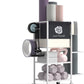 Yoga Mat Storage Rack，Home Gym Storage Rack Gym Workout Equipment Storage Organizer Fitness Weight Rack on Wheels for Yoga Mat,Yoga Block,Foam Roller,Resistance Band,Dumbbell,Kettlebell and Other Workout Accessories