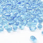 0.88LB Light Blue Fish Tank Gravel Aquarium Glass Stones Sea Glass Pebbles Aquarium Gravel Rocks Fish Tank Rocks, Beads Pebbles Rock Sand Glass Gems Stones for Vase Filler Turtle Fish Tank Decoration
