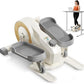 MERACH Sitting Under Desk Elliptical Machine, Leg Exerciser While Sitting for Seniors, Seated Pedal Exerciser, Quiet & Portable Pedal Exerciser with 8 Resistance Levels, Work from Home Fitness
