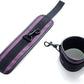 6pcs Black PU Adjustable Straps Sports Training Fitness Gear Home Yoga Set