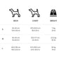 Thule Cappy Dog Harness S - Crash-Tested for Safety - Seatbelt passthrough - Adjustable & Easy to Clean - Padded Breathable mesh Panels - Leash Loop - Step-in Design