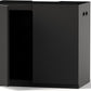 LANDEN Aquarium Wooden Stand and Cabinet for up to 55 Gal Tank, Fish Reptile Sea Salt WaterTank Stand, Nano Foam Leveling Mat Included, W35.5xD19.7xH31.5 in, Wooden Matte Black Painted(Stand Only)
