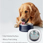 HomeRunPet Dog Bowls, Durable Dishwasher Safe Double Wall Metal Insulated Stainless Steel Food Water Bowls with Non-Slip Rubber Base, Ideal for Small Medium and Large Dogs (32oz, Navy)
