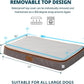 Orthopedic Memory Foam Giant Dog Bed - 6" Thick Beds for Large Sized Dog - Waterproof Removable Washable Cover & Wrap-Around Zipper - Ultimate Comfort & Easy Maintenance