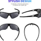 BEACOOL Polarized Sports Sunglasses for Men Women Youth Baseball Fishing Cycling Running Golf Motorcycle Tac Glasses UV400