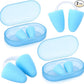 2 Pack Nose Plugs for Swimming for Adults and Kids (Age 7-12), Waterproof Soft Silicone Swimming Protectors Nose Block Nostril Plugs for Swimmers Surfers Water Sports
