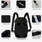 FEimaX Dog Carrier Backpack Pet Legs Out Front Cat Travel Bag, Adjustable Puppy Backpacks Carriers Hands-Free for Small Medium Dogs Cats Hiking Traveling Camping Daily Walking (X-Large, Black)