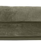 Furhaven Orthopedic Dog Bed for Large Dogs w/ Removable Bolsters & Washable Cover, For Dogs Up to 95 lbs - Faux Fur & Velvet Sofa - Dark Sage, Jumbo/XL