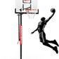 IGL In ground Basketball Hoops Outdoor, 10ft Height Adjustable Basketball Goal In ground with Shatterproof Backboard and Pro-Style Rim