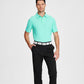 Esabel.C Jacquard Golf Shirts for Men Moisture Wicking Short Sleeve Performance Dry Fit Active Mens Polo Shirts