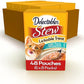 Hartz Delectables Stew Tuna & Whitefish Lickable Wet Cat Treats, 48 Count