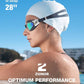 ZIONOR G1 Polarized Swimming Goggles for Unisex Adult Women Anti Fog 100% Anti UV Diving Goggles