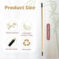 5ft Yoga Stick from Natural Bamboo - Non-Slip Handle Stretching Stick for Mobility,Versatile Exercise Tool with Flexibility,Stretch Bar for All Fitness Levels,Rehabilitation,and Posture