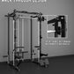 Eonfit E3 Smith Machine with 360°Rotating Arm for Home Gym Equipment, Multi-Function Power Cage Squat Rack with Cable Crossover LAT Pulldown Pulley System All in One
