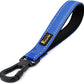 PLUTUS PET Short Dog Leash, Reflective Nylon Padded Handle, Strong Traffic Leash with Carabiner Clip, Perfect for Large or Medium Dogs (10”，Royal Blue)