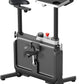 Exercise Bike with Desk, Adjustable Resistance, All-in-one Under Desk Bike, Stationary Bike Indoor Workstation 264 LBS Heavy Duty