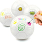 Soccer Balls Size 3 4 5 for Boys Girls Adults Training Soccer Ball for Lawn Indoor Outdoor Sports Red Blue Green Black White