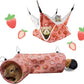 LYART Guinea Pig Rat Ferret Hammock & Warm Bed - Small Pet Hideout Tunnel Cave Hanging Bunkbed - Sugar Glider Squirrel (1.Hammock & Corner Tunnel)