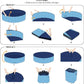 Jasonwell Foldable Dog Pet Bath Pool Collapsible Dog Pet Pool Bathing Tub Kiddie Pool Doggie Wading Pool for Puppy Small Medium Large Dogs Cats and Kids 48" Blue