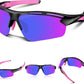 Polarized Sports Sunglasses for Men Women,UV400 Protection Sunglass for Running Cycling Fishing Hiking TR90