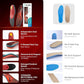VALSOLE Heavy Duty Support Pain Relief Orthotics - 220+ lbs Plantar Fasciitis High Arch Support Insoles for Men Women, Flat Feet Orthotic Insert, Work Boot Shoe Insole, Absorb Shock with Every Step