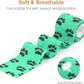 AUPCON Vet Wrap Cohesive Bandages Bulk Self Adhesive Bandage Wrap Self Adherent Wrap Non-Woven for Dogs Pet Animals & Ankle Sprains & Swelling 2 Inch x 5 Yards (2 Inch Claw)