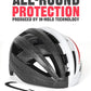 VICTGOAL Bike Helmet for Men Women with Led Light Detachable Magnetic Goggles Removable Sun Visor Mountain & Road Bicycle Helmets Adjustable Size Adult Cycling Helmets