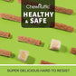 Chicken Dog Chew Sticks, Puffed Human Grade Dog Treat Sticks, Rawhide Alternative, Easy to Digest 10pcs/Pack