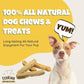 EcoKind Premium Gold Yak Cheese Himalayan Dog Chews, Dog Treats Large Breed, All Natural, High Protein, for Aggressive Chewers, Large - 2 Chews