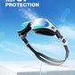 ZIONOR G1 Lite Swim Goggles with Swim Cap Comfortable Anti-fog Swimming Goggles Cap Set for Adult Men Women