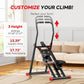 Stair Stepper for Home Gym Exercise, New Version Vertical Climber Machine for Full-Body Workout,Resistance Three-Speed Adjustment, Compact Folding Cardio Exercise Climber