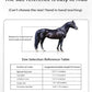 Horse Halter with Wool Lining, Adjustable Halter for Horses Satin Hardware to Prevent Friction, Breakaway Halters for Horses,Perfect for Traction and Performance